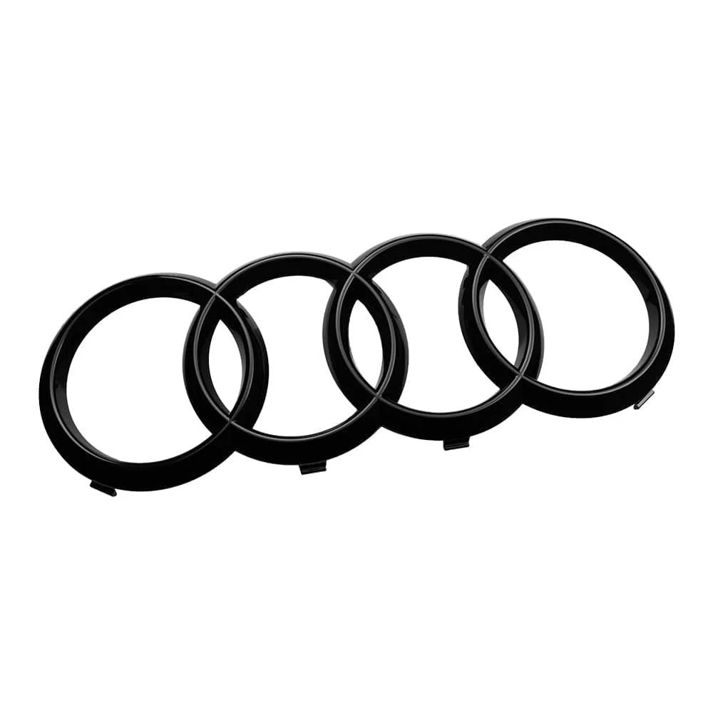 Audi priekinė emblema (Juoda) 285mm